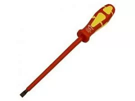 Фото товара «Отвертка плоская Wera Kraftform Classic SL1,2 х 6,5 х 150 мм диэлектрическая »
