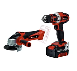 Фото товара «Набор аккумуляторных инструментов Einhell PXC TE-TK 18/2 (CD-AG)»