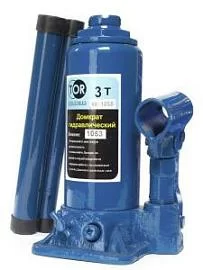 Фото товара «Домкрат гидравлический бутылочный TOR ДГ-3 г/п 3,0 т»