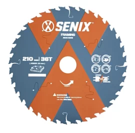 Фото товара «Диск пильный Senix 210 мм х 30 мм 36Т по дереву»