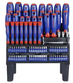 Товар «Набор отверток WORKPRO с битами и подставкой (100 шт) (WP200507)» Фото товара «Набор отверток WORKPRO с битами и подставкой (100 шт) (WP200507)»