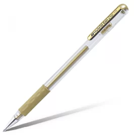 Товар «Ручка гелевая Pentel Hybrid Gel Grip 0,8 мм, золотистая» Фото товара «Ручка гелевая Pentel Hybrid Gel Grip 0,8 мм, золотистая»