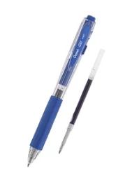 Фото товара «Ручка гелевая Pentel Gel WOW 0,7 мм, синяя (2 стержня в комплекте)»