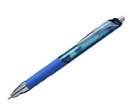 Фото товара «Ручка гелевая автоматическая Pentel HyperG 0,7 мм, голубая»