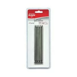 Товар «Набор бит Elitech Ph2х150 мм (5 шт)» Фото товара «Набор бит Elitech Ph2х150 мм (5 шт)»