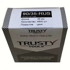 Фото товара «Скобы для степлера Trusty 90/35-RUS (4500 шт)»