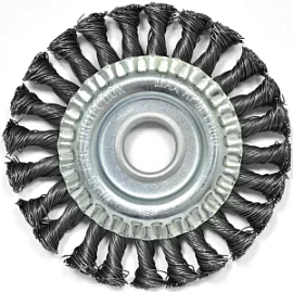 Фото товара «Корщетка для УШМ Elitech 125 мм 0,5 мм плоская»