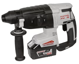 Фото товара «Аккумуляторный перфоратор Интерскол ПА-26/18ВМ АПИ (1х4,0 Ач) в кейсе »