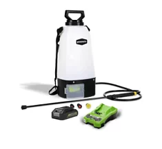 Вы смотрели Аккумуляторный опрыскиватель Greenworks GSP1250K2 (1х2,0 Ач)