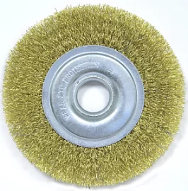 Фото товара «Корщетка для УШМ Elitech 22.2х125 мм 0,3 мм плоская»