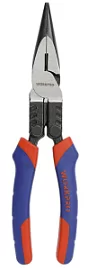 Фото товара «Длинногубцы WORKPRO Cr-V 200 мм усиленные с резцом (WP231088)»