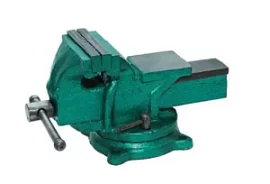 Фото товара «Тиски слесарные Skrab 100 мм поворотные (25430)»