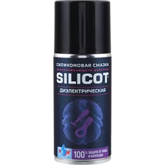 Вы смотрели Смазка-спрей силиконовая диэлектрическая Silicot Spray ВМПАВТО 150 мл