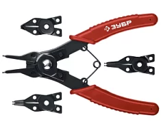 Вы смотрели Съемник стопорных колец Зубр 4 в 1; 4 насадки (2283)