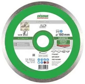 Фото товара «Диск алмазный Distar Granite 180х25,4 мм»