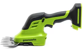 Фото товара «Аккумуляторные садовые ножницы-кусторез Greenworks G24SHT (без акк. и з/у)»
