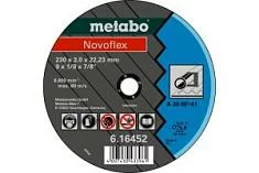 Вы смотрели Диск по металлу Metabo Novoflex 230х3x22,2 мм 