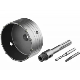 Фото товара «Коронка твердосплавная SDS-max Strong 65 мм по бетону в сборе с державкой M22 »