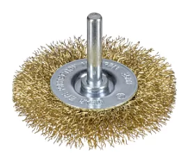 Товар «Корщетка для дрели ПрофОснастка №841 38 мм, плоская » Фото товара «Корщетка для дрели ПрофОснастка №841 38 мм, плоская »