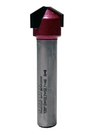 Фото товара «Фреза пазовая Procut 12.7x12.7x46 мм V=120° Z=2 (d1=2.29. i1=3.78) S=8 для Alucobond »