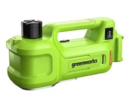 Товар «Аккумуляторный гидравлический домкрат Greenworks 24V 3401407 (без акк. и з/у)» Фото товара «Аккумуляторный гидравлический домкрат Greenworks 24V 3401407 (без акк. и з/у)»