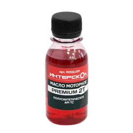 Фото товара «Масло для 2-х тактного двигателя Интерскол Premium 2Т 0,1 л. полусинтетическое»