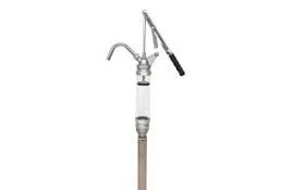 Фото товара «Бочковой рычажный насос Groz LBP/04 для масел в прозрачном корпусе»