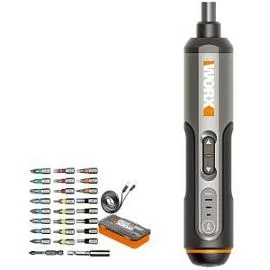 Товар «Аккумуляторная отвертка Worx WX240 с набором бит (26 шт)» Фото товара «Аккумуляторная отвертка Worx WX240 с набором бит (26 шт)»