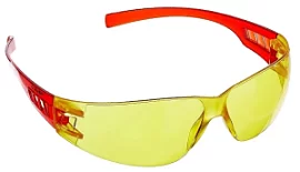 Фото товара «Очки защитные Зубр Мастер, жёлтые облегченные»