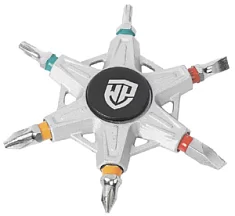 Вы смотрели Набор бит WORKPRO Spin 6-в-1 вращающийся (WP221065)