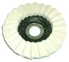 Вы смотрели Диск лепестковый Skrab 125х6х22,2 мм войлочный для полировки