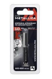 Фото товара «Коронка алмазная Metallica Ultra 10х65 мм #60 по керамограниту, плитке»