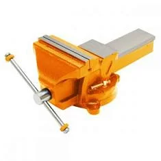 Вы смотрели Тиски слесарные Калибр ТПСН-150 поворотные с наковальней 