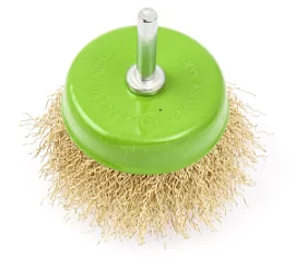 Товар «Щётка для дрели Дело Техники 75 мм проволочная чашка » Фото товара «Щётка для дрели Дело Техники 75 мм проволочная чашка »