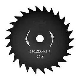 Товар «Нож для триммера AEZ General HSS 26 зубьев, 230х25,4х1,4 мм 10139(C1) » Фото товара «Нож для триммера AEZ General HSS 26 зубьев, 230х25,4х1,4 мм 10139(C1) »