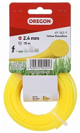 Товар «Леска для триммера Oregon Yellow Round 2,4 мм/15 м круглая» Фото товара «Леска для триммера Oregon Yellow Round 2,4 мм/15 м круглая»