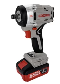 Товар «Аккумуляторный ударный гайковерт Crown CT22062HX-4 BMC (2х4,0 Ач) » Фото товара «Аккумуляторный ударный гайковерт Crown CT22062HX-4 BMC (2х4,0 Ач) »