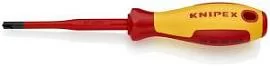 Товар «Отвертка крестовая Knipex VDE PZ2 х 100 мм диэлектрическая» Фото товара «Отвертка крестовая Knipex VDE PZ2 х 100 мм диэлектрическая»