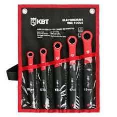 Вы смотрели Набор ключей накидных КВТ Профи НИИ-07 диэлектрических (5 шт)