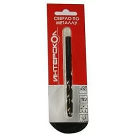 Фото товара «Сверло по металлу Интерскол 7,5х109 мм»