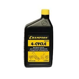 Фото товара «Масло для 4-х тактного двигателя Champion SAE30 1 л»