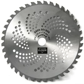 Товар «Нож для триммера Elitech 254х25,4 мм T40 » Фото товара «Нож для триммера Elitech 254х25,4 мм T40 »