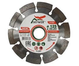Фото товара «Диск алмазный Skywer Ultra Universal 1A1RSS 125x2,0x10x10Tx22,2 мм»