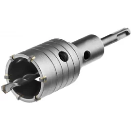 Фото товара «Коронка твердосплавная SDS+ Strong 40 мм по бетону в сборе с державкой M22»