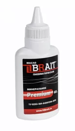 Товар «Масло для пневматических инструментов Brait Premium 60 мл» Фото товара «Масло для пневматических инструментов Brait Premium 60 мл»