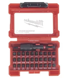 Товар «Набор бит Milwaukee Shockwave (PH/PZ/TX/TX BO) (32 шт)» Фото товара «Набор бит Milwaukee Shockwave (PH/PZ/TX/TX BO) (32 шт)»