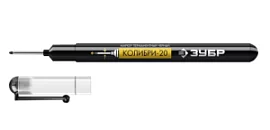 Товар «Маркер перманетный Зубр Колибри 0,7 мм, черный для отверстий» Фото товара «Маркер перманетный Зубр Колибри 0,7 мм, черный для отверстий»