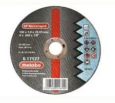 Раннее вы смотрели Диск по металлу Metabo SP-Novorapid 150х1,0x22,23 Вы смотрели Диск по металлу Metabo SP-Novorapid 150х1,0x22,23