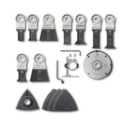 Фото товара «Набор насадок для реноватора Fein для для внутренней отделки и работ по дереву (27 шт)»