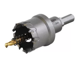 Товар «Коронка по металлу Elitech TCT 38 мм с центрирующим сверлом» Фото товара «Коронка по металлу Elitech TCT 38 мм с центрирующим сверлом»